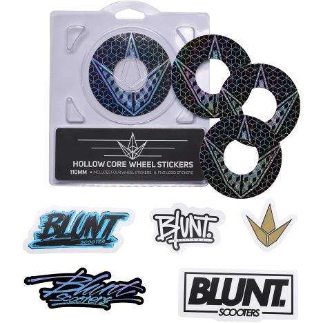 Blunt - 4 Pack Wheel Sticker 110mm - Geo £5.90